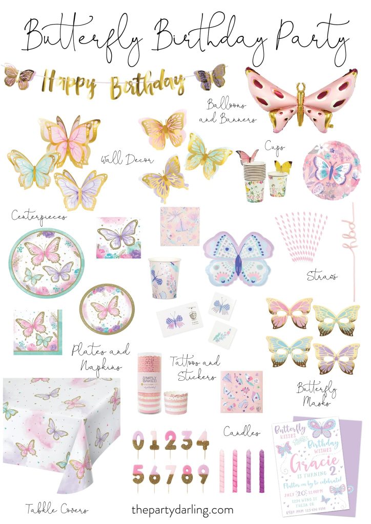 Pink Flutter Butterfly Balloon 17in