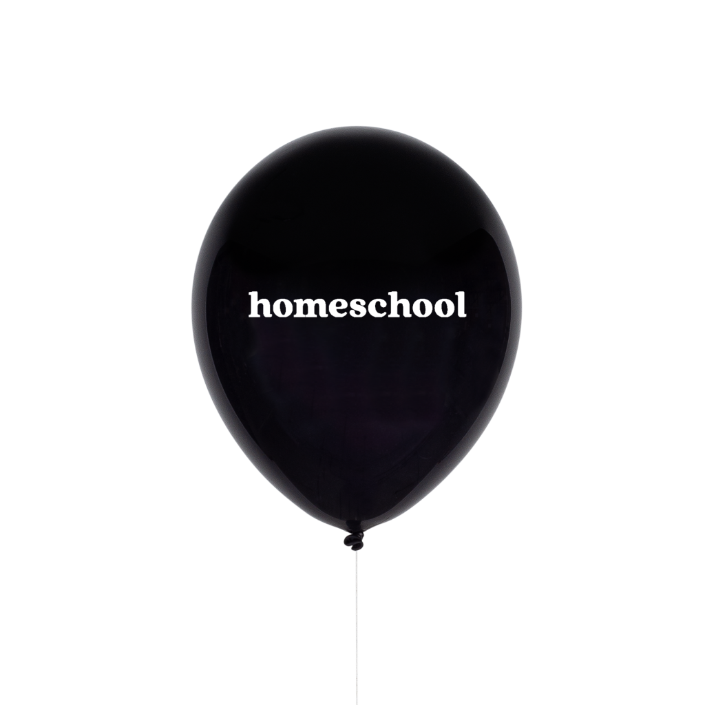 Homeschool Balloon 11in