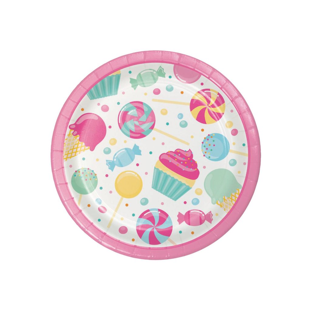 Candy Shop Dessert Plates 8ct