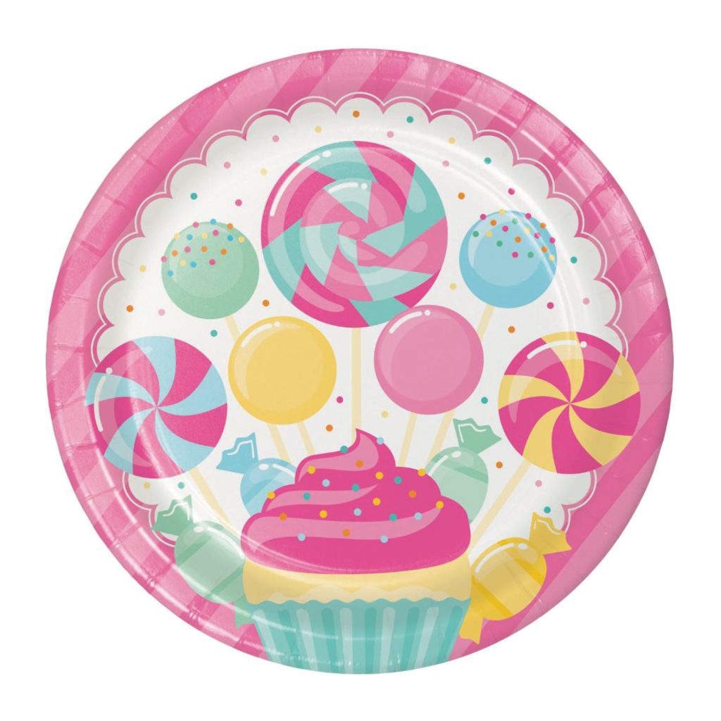 Candy Shop Lunch Plates 8ct