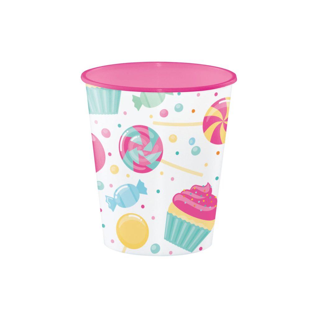 Candy Shop Plastic Favor Cup 1ct