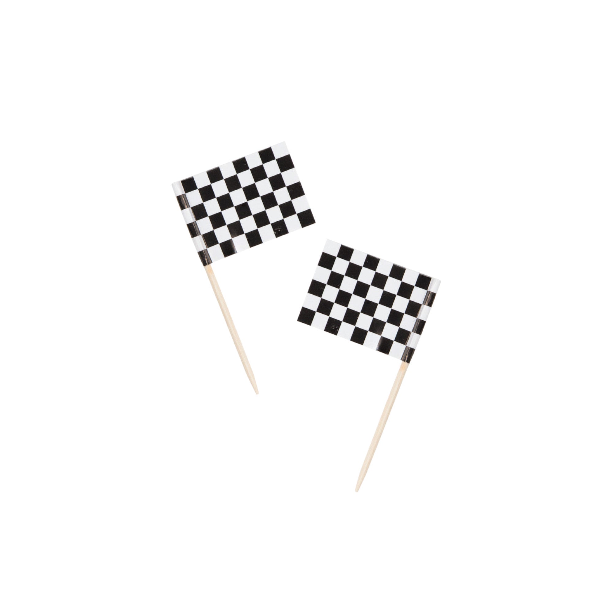 Checkered Flag Party Picks 50ct