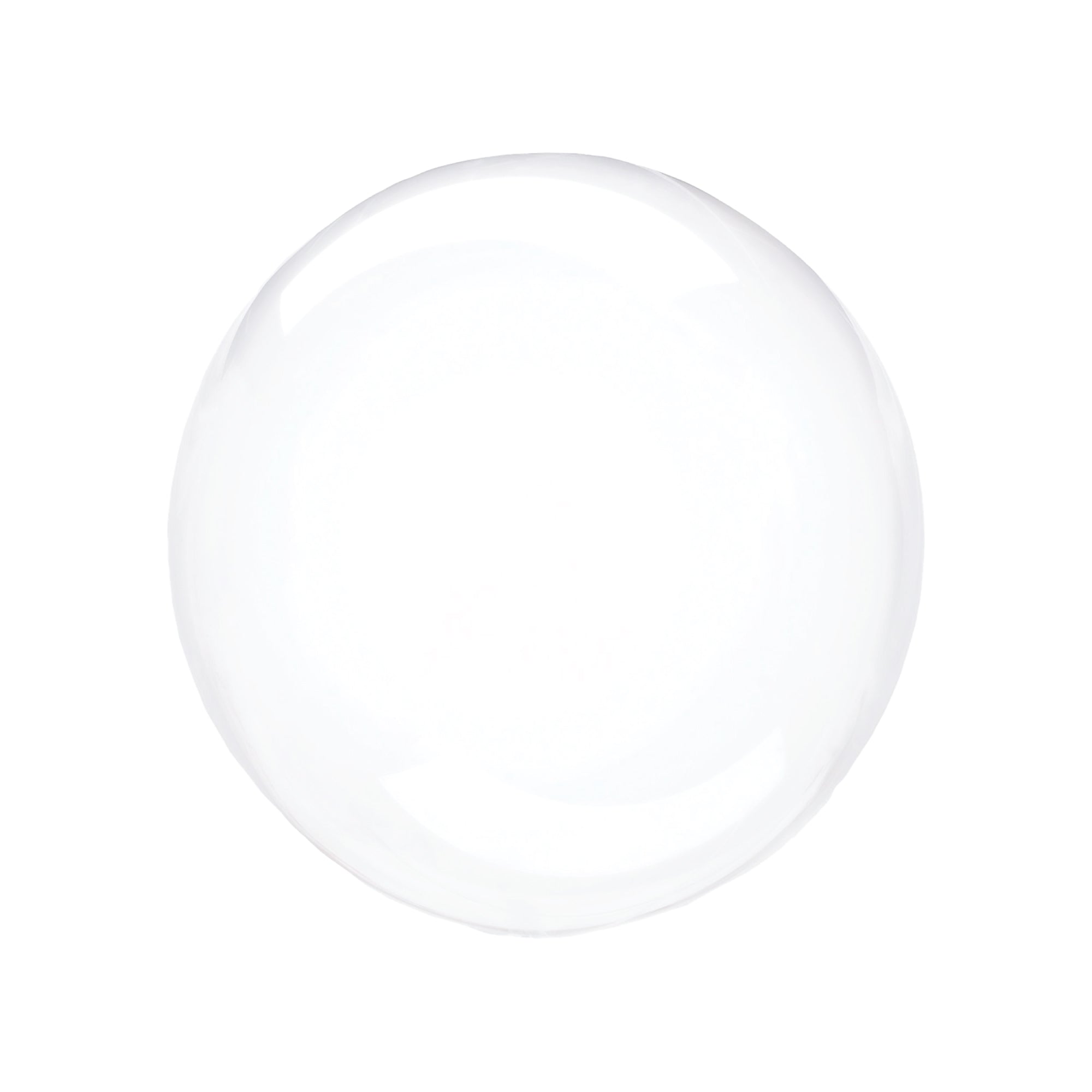 Clear Round Balloon – Crystal Clearz 10in