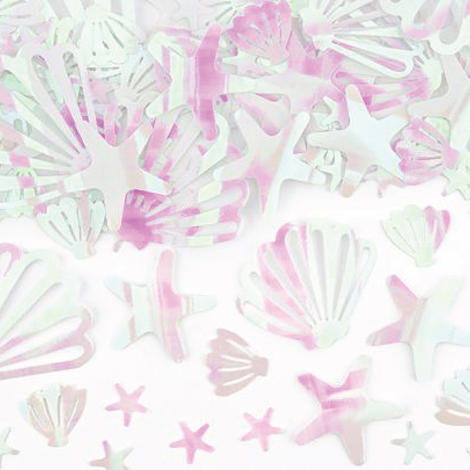 Iridescent Seashell Party Confetti .8oz