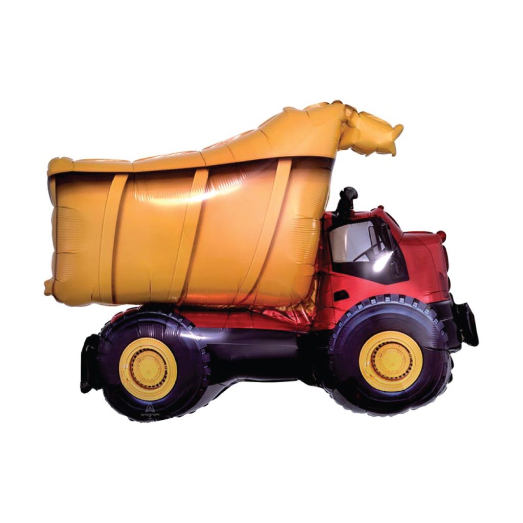 Dump Truck Foil Balloon 32″