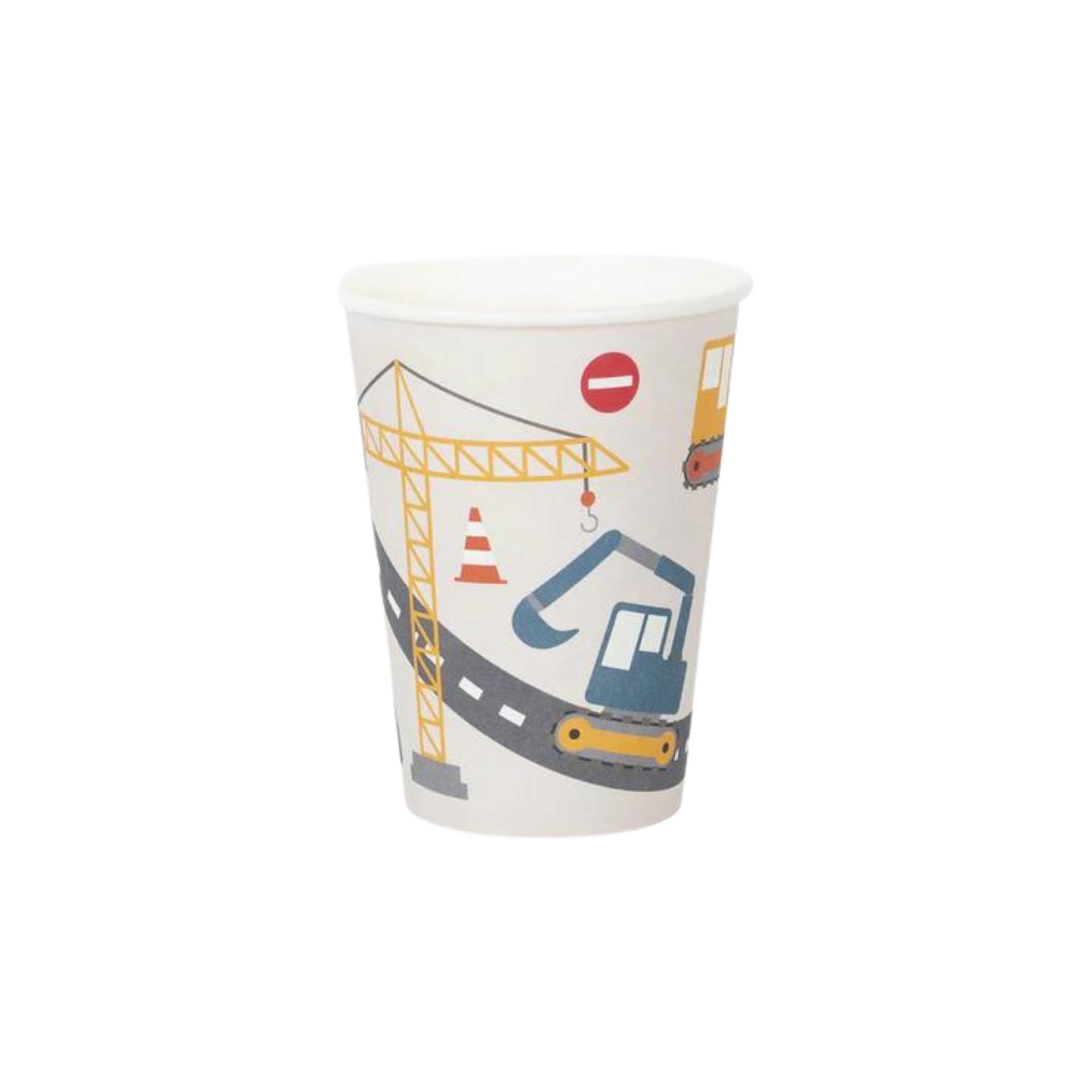 Construction Site Paper Cups 8ct