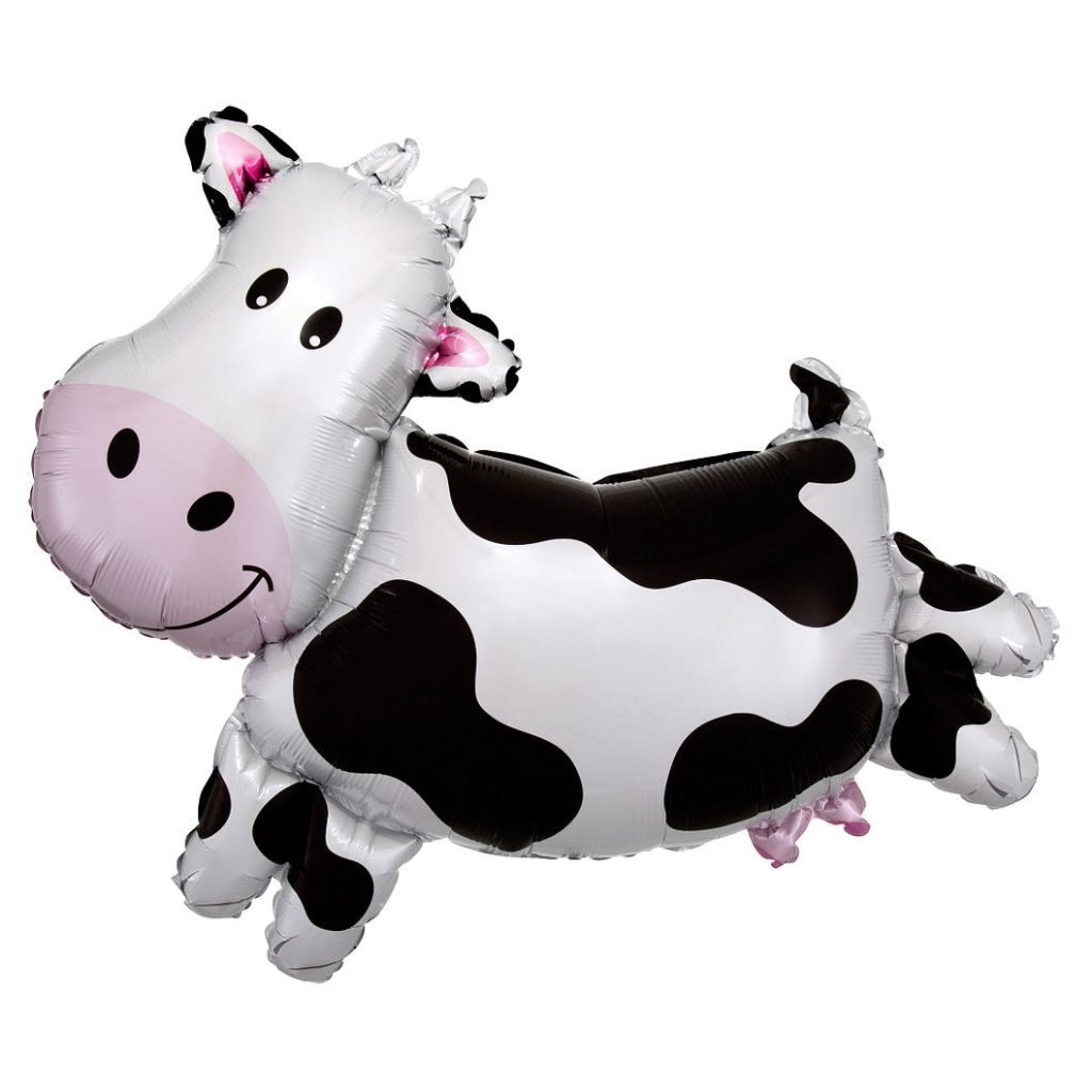 Jumbo Cow Shaped Foil Balloon