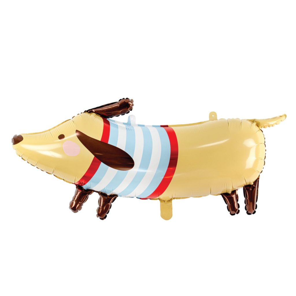 Dachshund Foil Balloon 36in