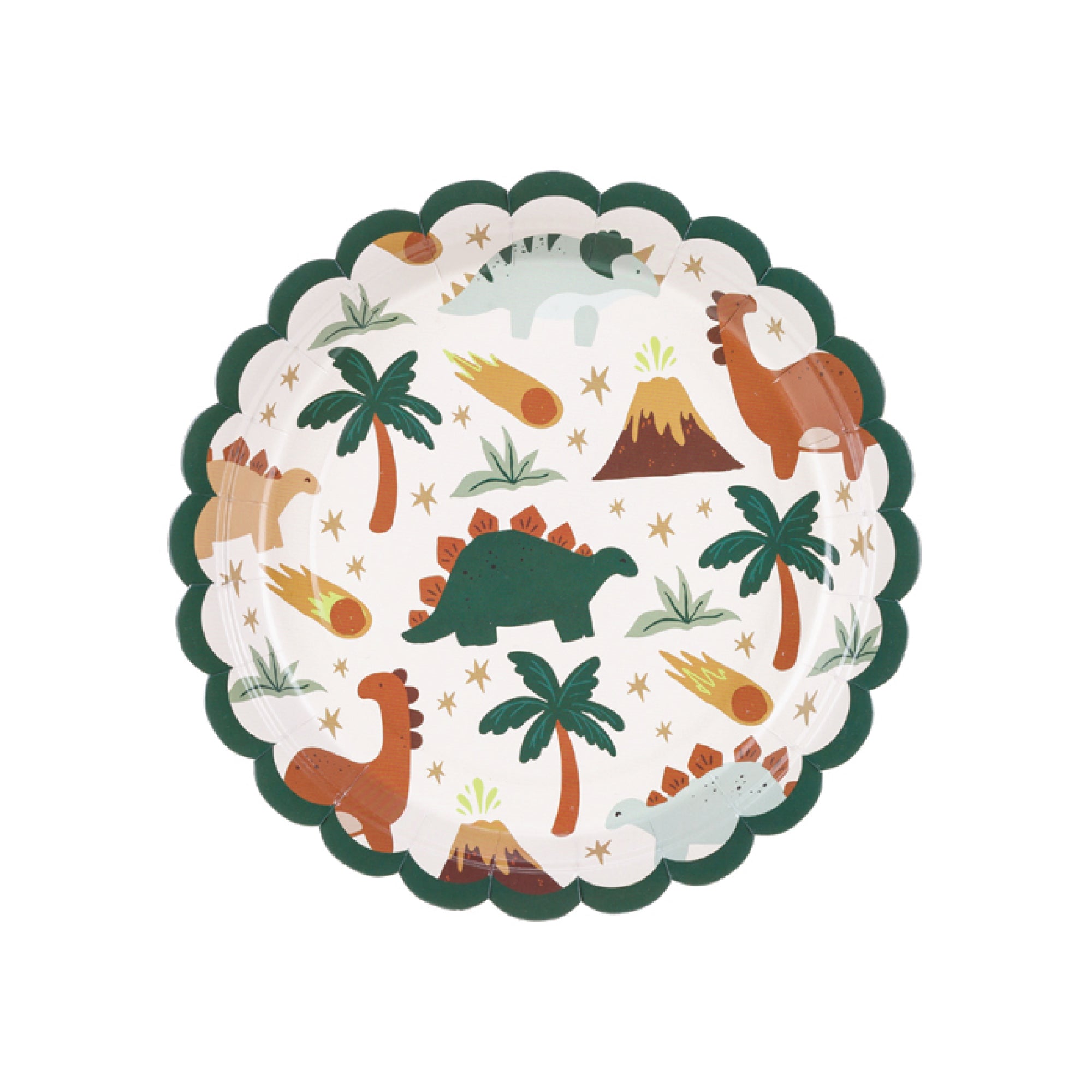 Dinosaur Dessert Plates 6ct