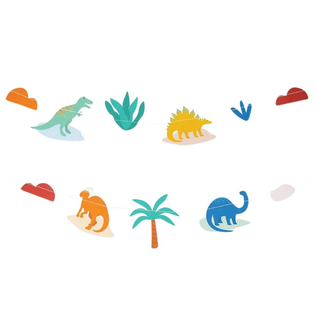 Dino Party Garland 10ft