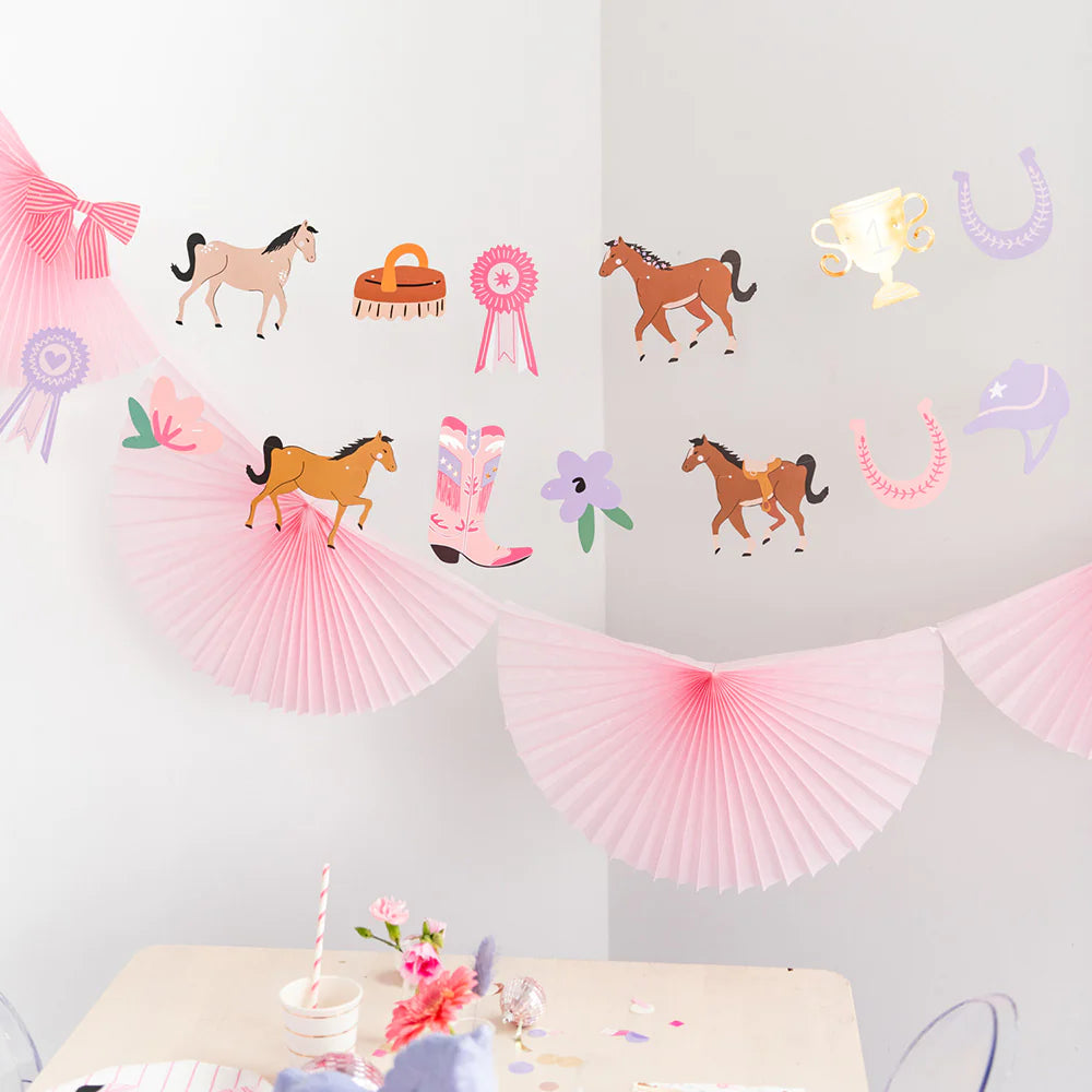 DIY Pony Party Garland 20ft