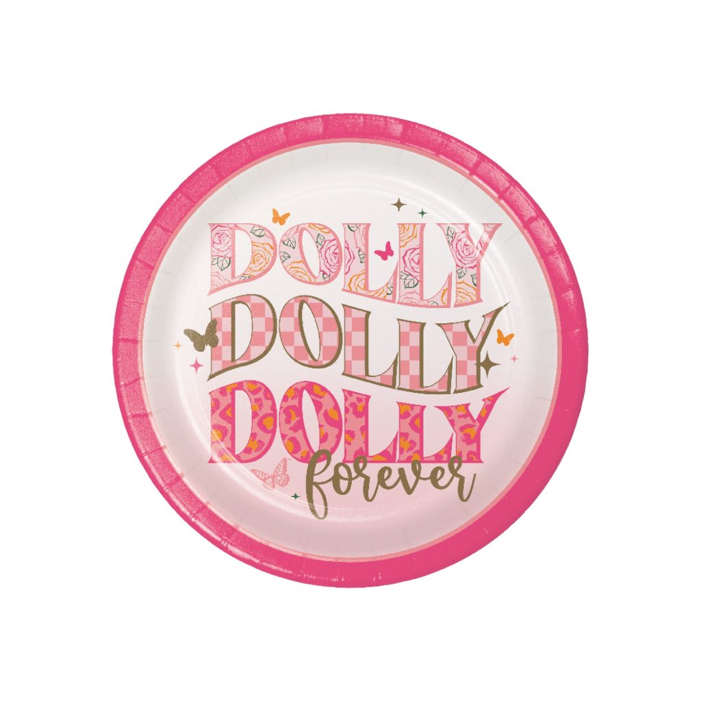 Dolly Forever Dessert Plates 8ct