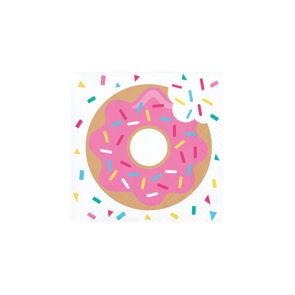 Donut Dessert Napkins 16ct