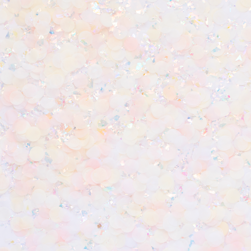 Dream Blush Pink & Iridescent Confetti Pack