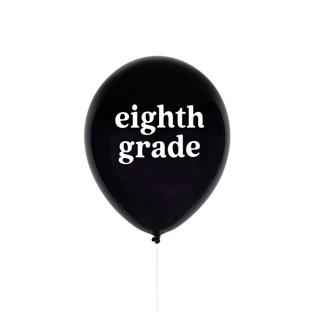 Eighth Grade School Balloon 11in