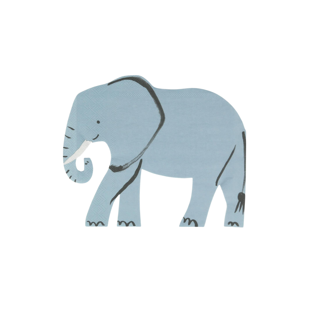 Elephant Dessert Napkins 16ct