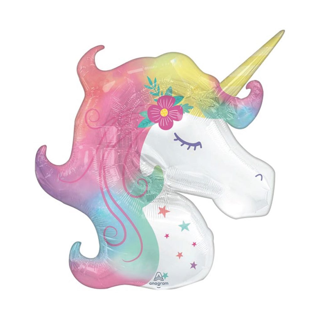 Enchanted Unicorn Foil Balloon 33″