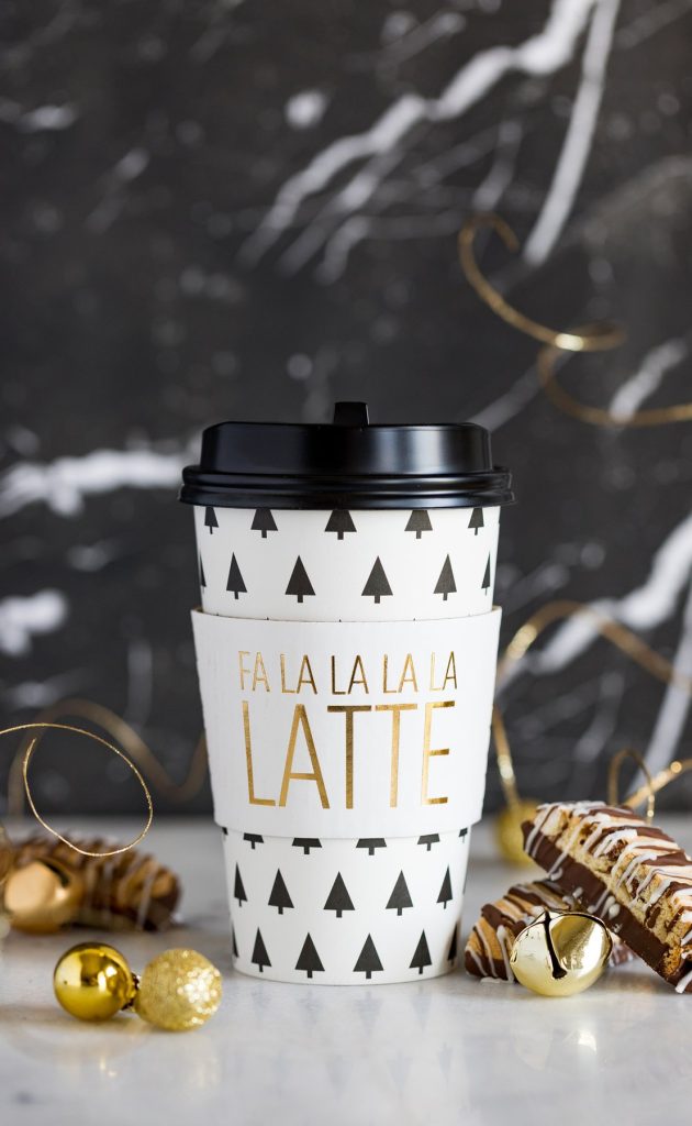 Fa La La Latte Coffee Cups