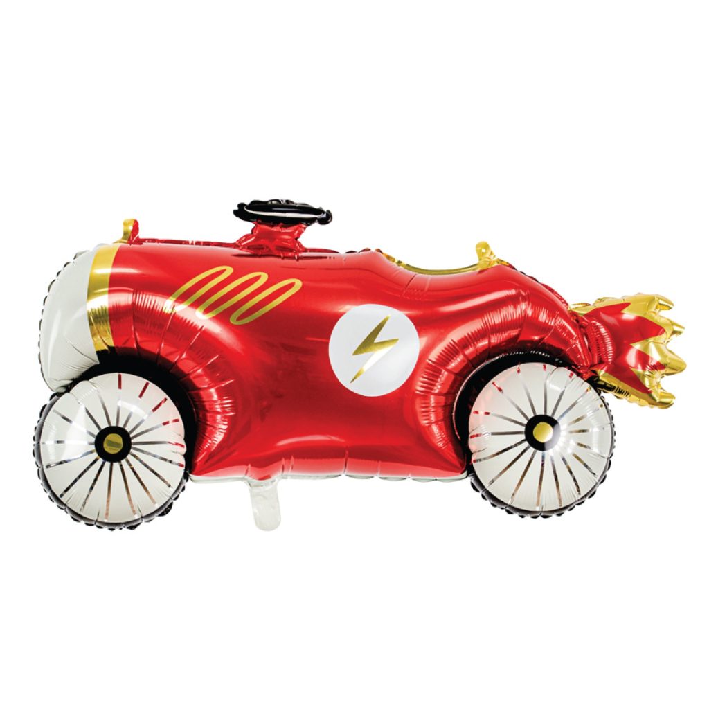 Fast Race Car Foil Balloon 36in