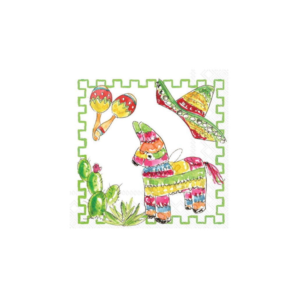 Fiesta Dessert Napkins 20ct