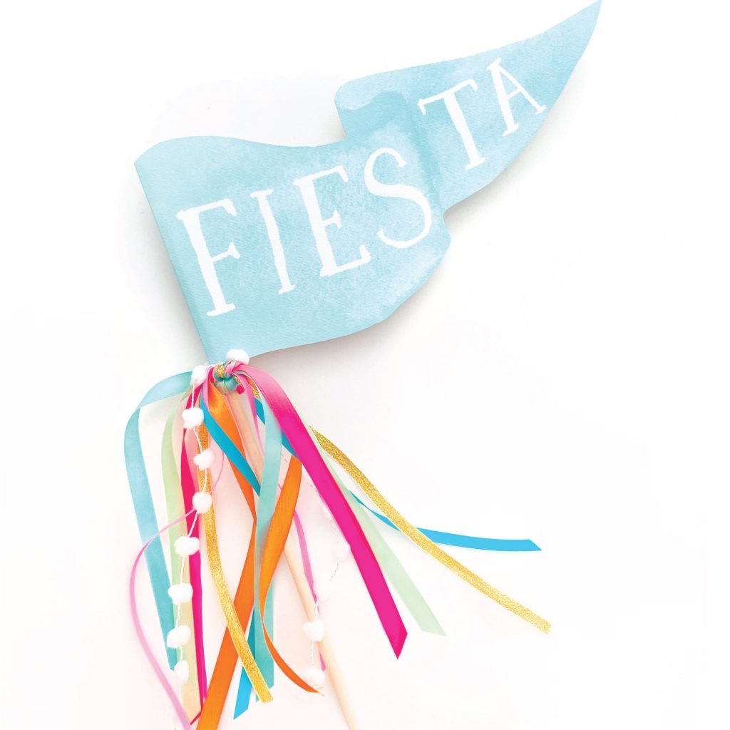 Fiesta Pennant Flag