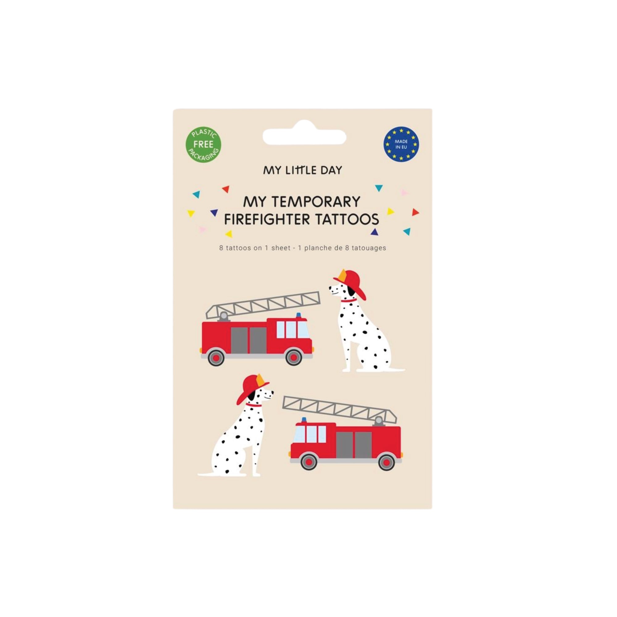 Firefighter Temporary Tattoos 8ct