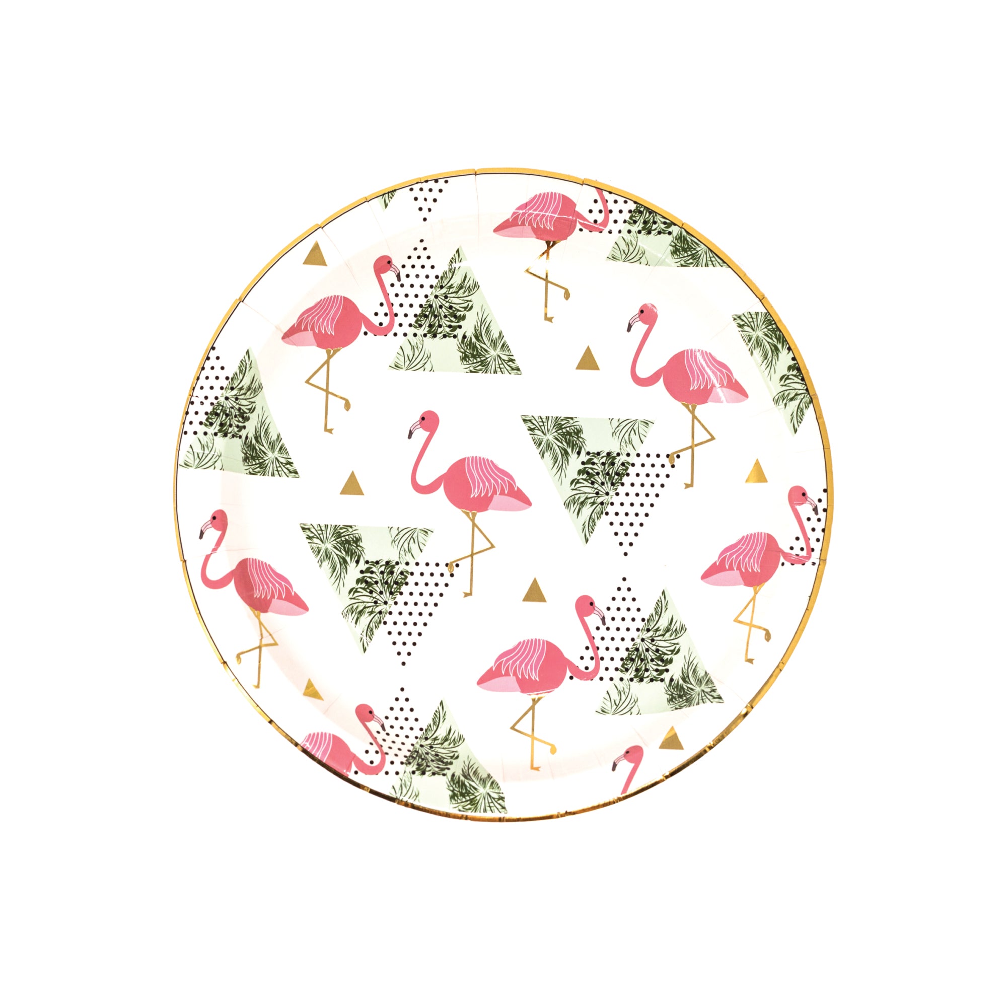 Flamingo Dessert Plates 8ct