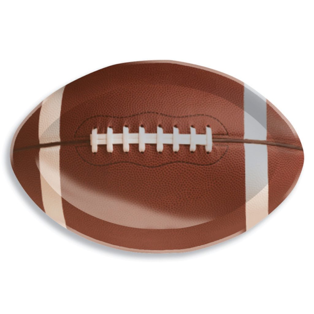 Football Melamine Platter