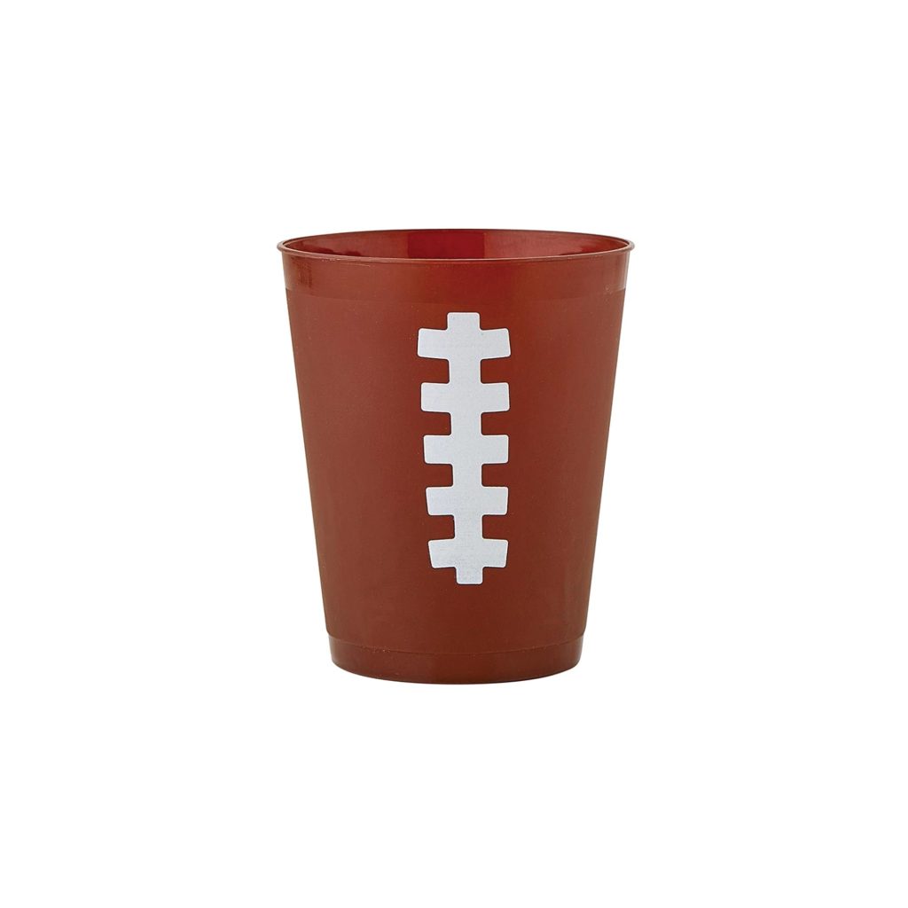 Football Plastic Cups 8ct