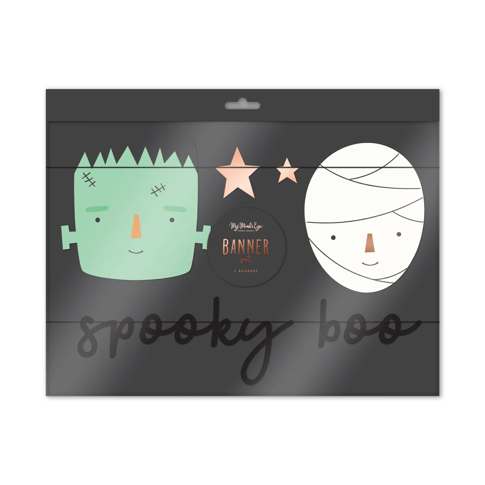 Frankenstein’s Monster & Mummy Banner Set