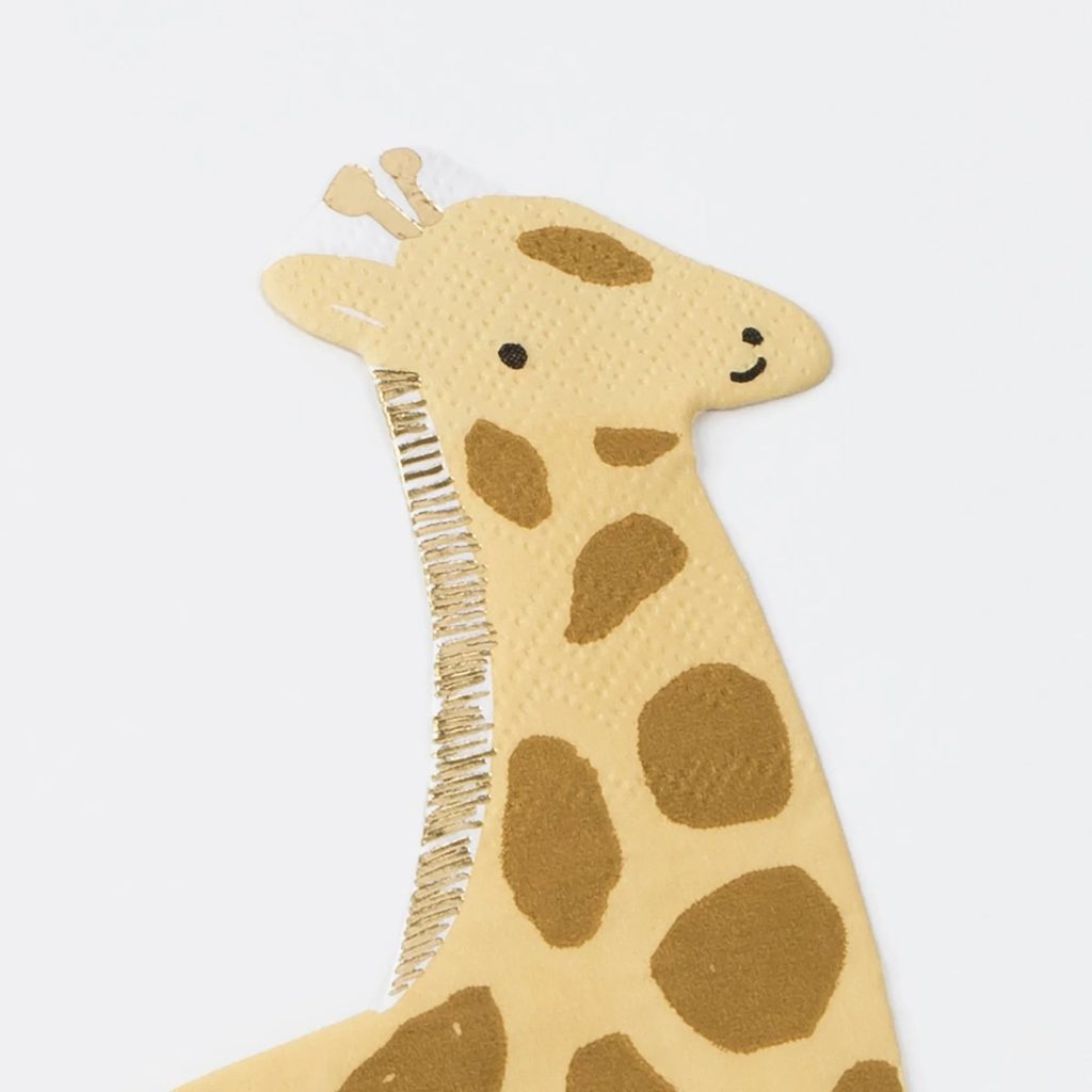 Giraffe Dessert Napkins 16ct