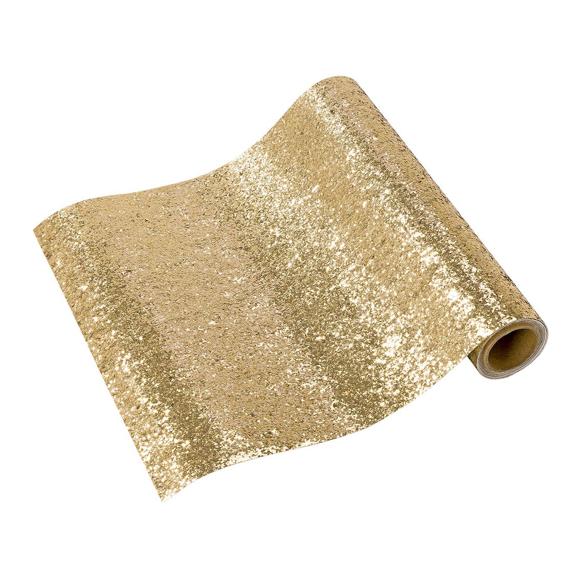 Glitter Gold Paper Table Runner 6ft