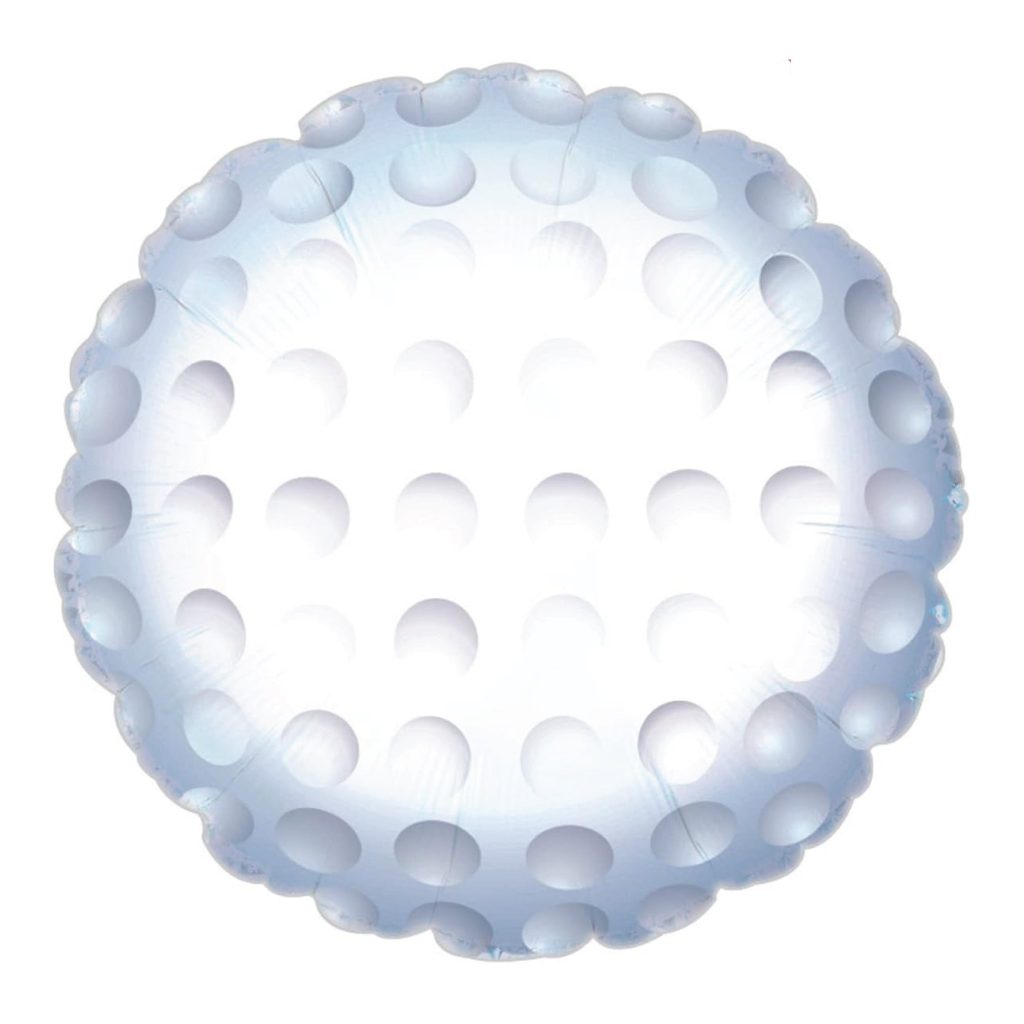 Golf Ball Foil Balloon 18in