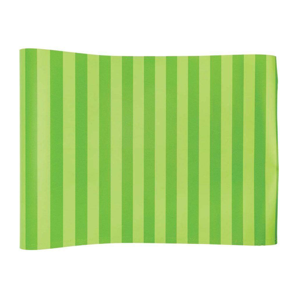 Striped Soccer Field Paper Table Runner 10ft