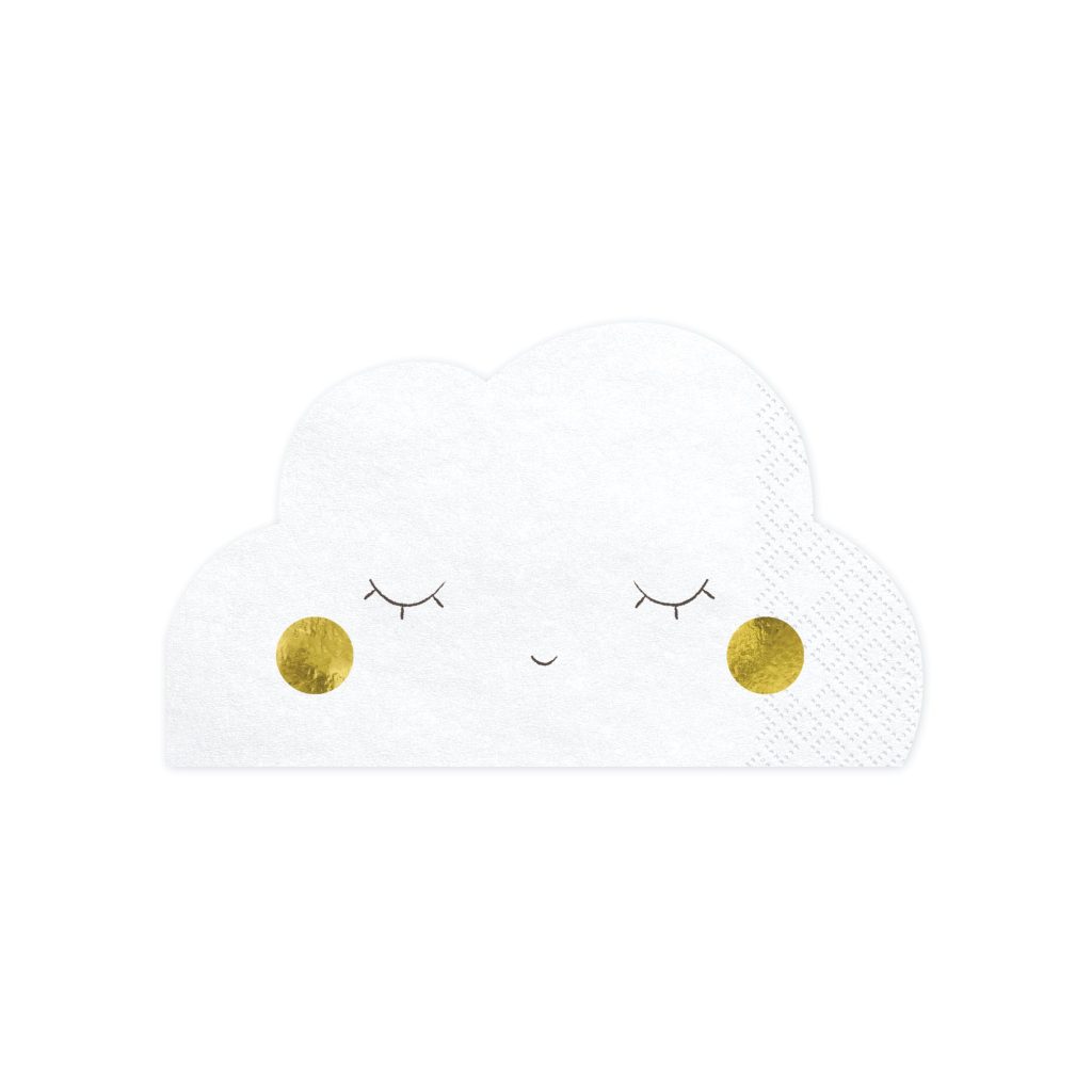 Happy Cloud Dessert Napkins 20ct