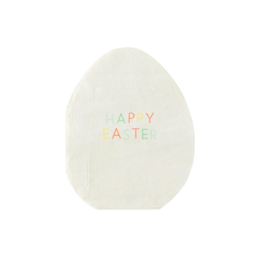 Happy Easter Egg Napkins 24ct