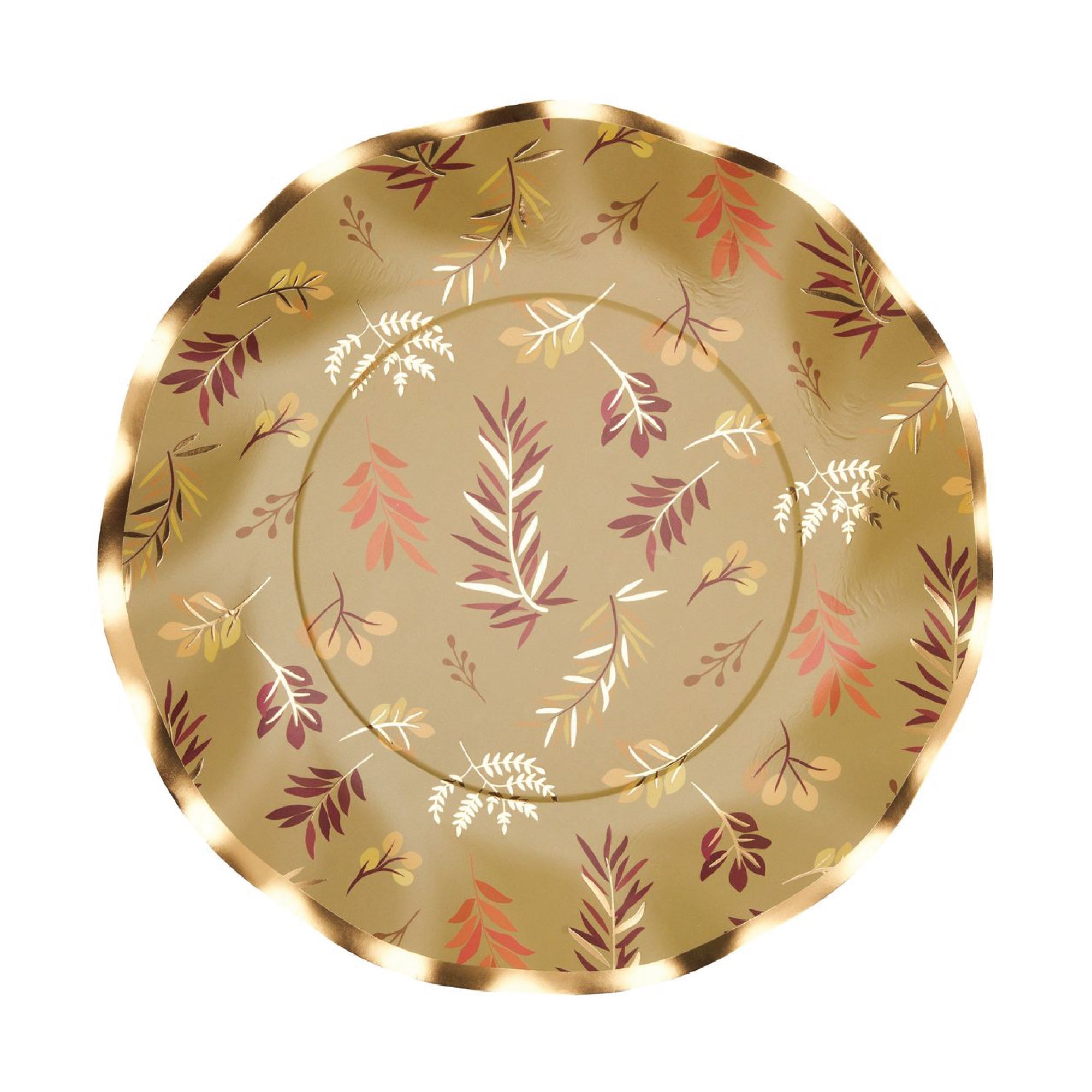 Green Harvest Salad Plates 8ct