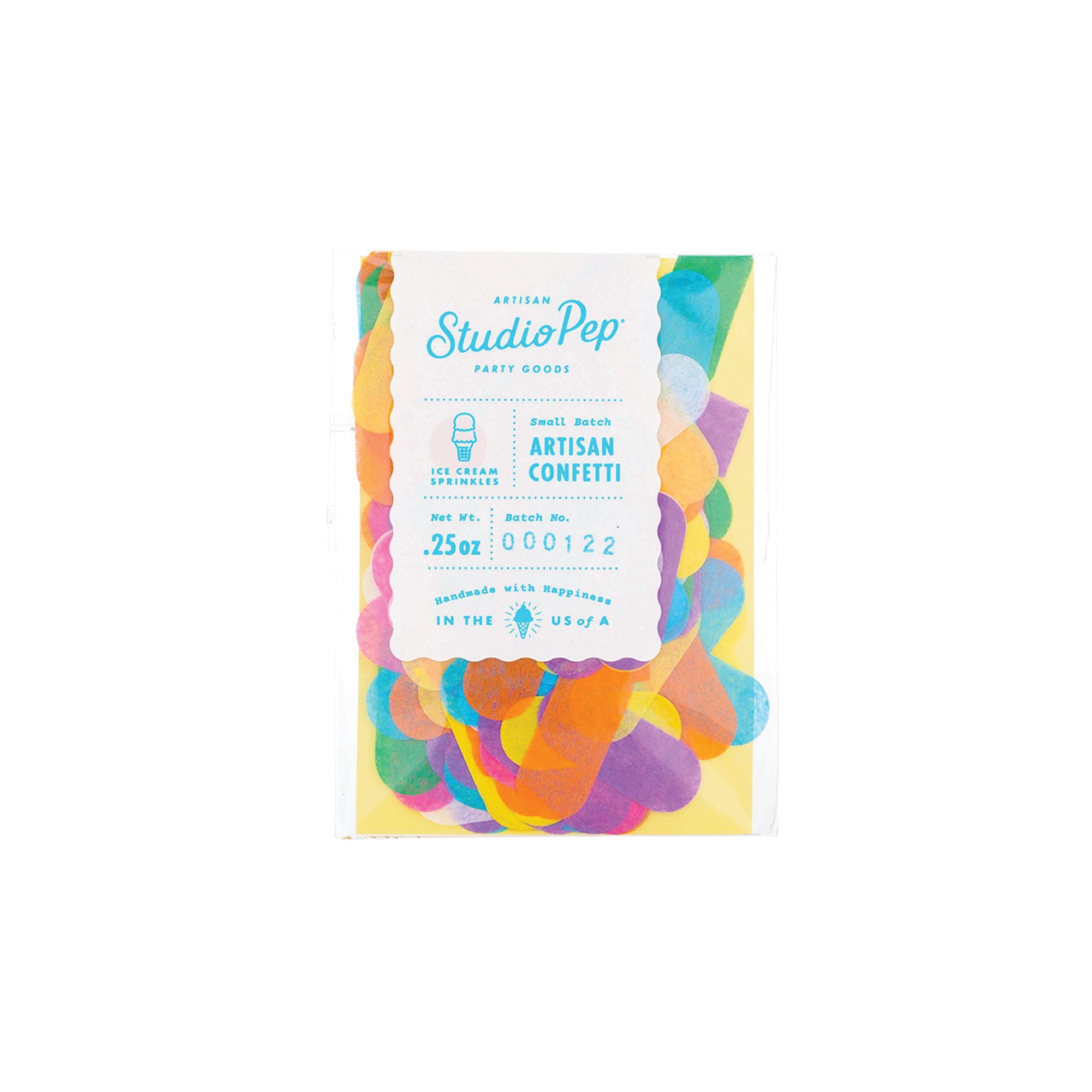 Ice Cream Bright Sprinkles Confetti Pack