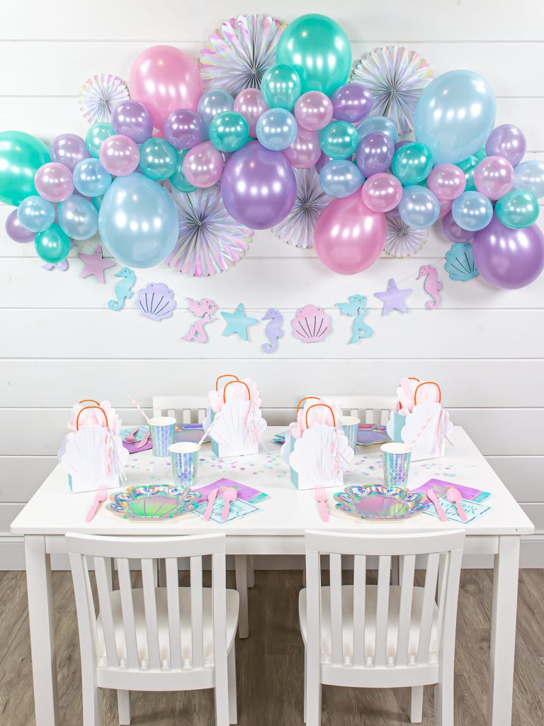 Mermaid DIY Balloon Garland Kit 6ft