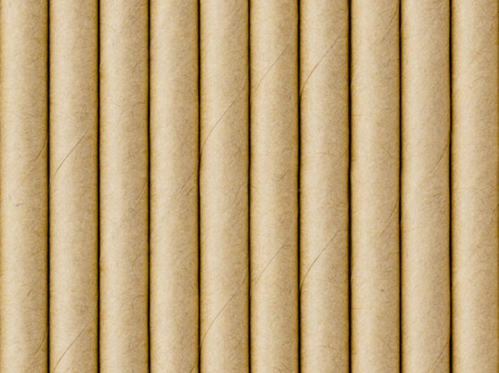 Kraft Paper Straws 10ct