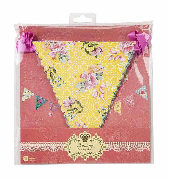 Floral Tea Party Banner 13ft