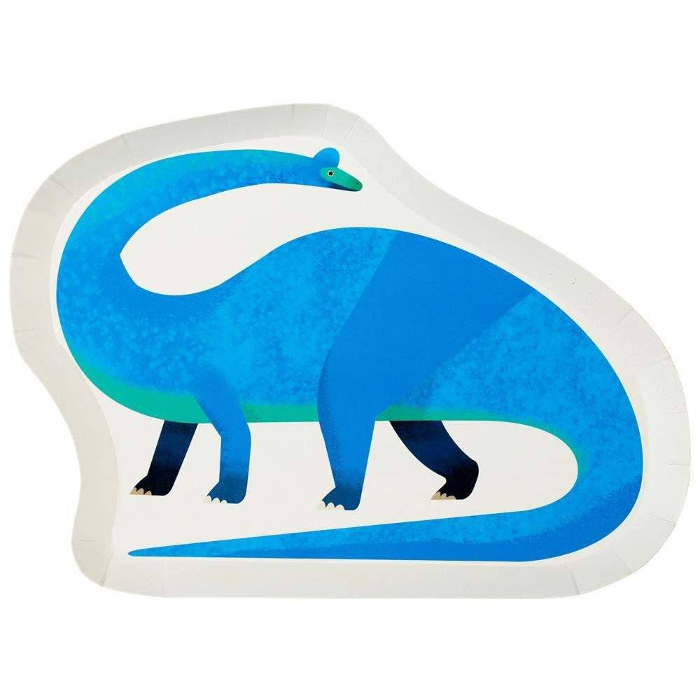 Brachiosaurus Dinosaur Shaped Lunch Plates