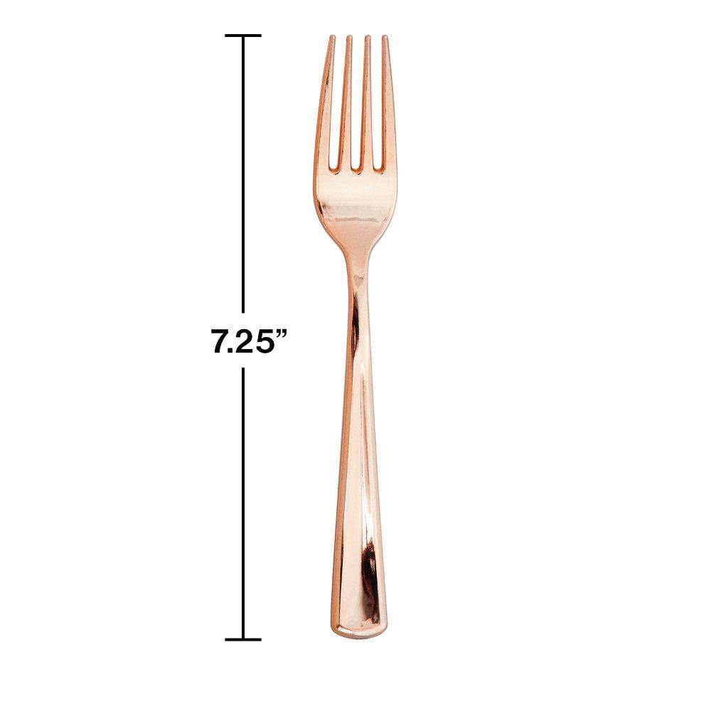 Rose Gold Premium Forks 24ct