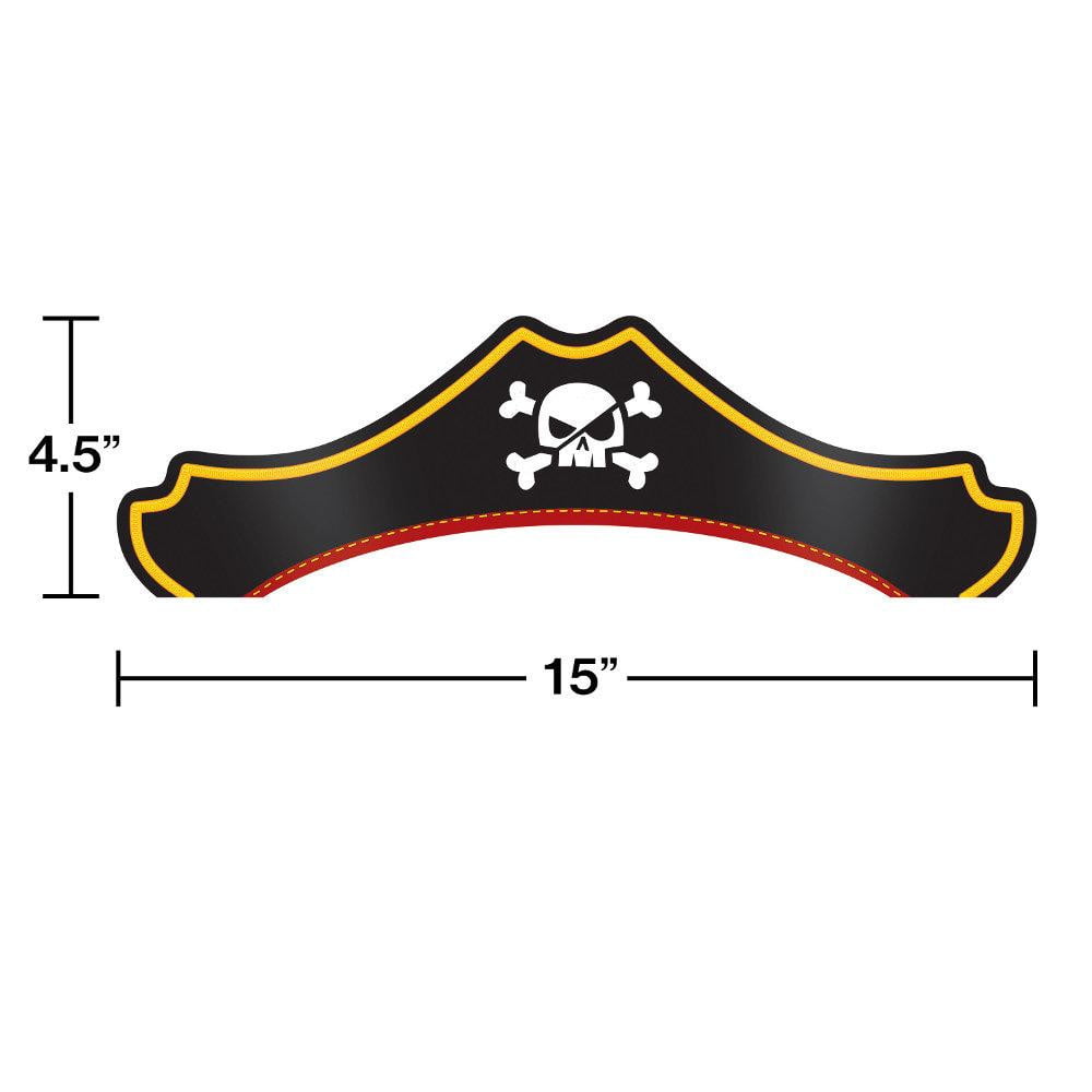 Treasure Island Pirate Party Hats