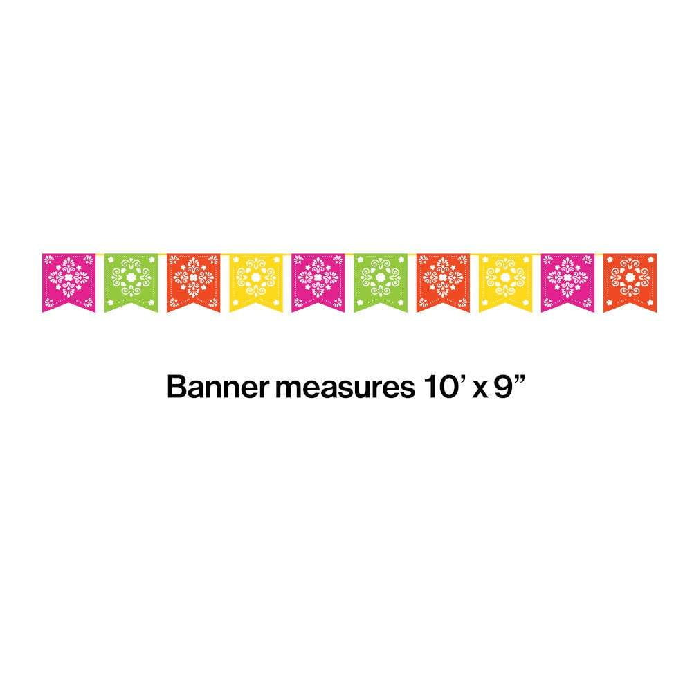 Papel Picado Banner 10ft