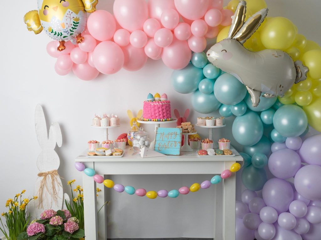 Easter Hare Foil Balloon 27.5in