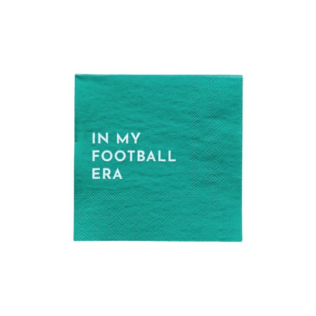 In My Football Era Dessert Napkins 20ct