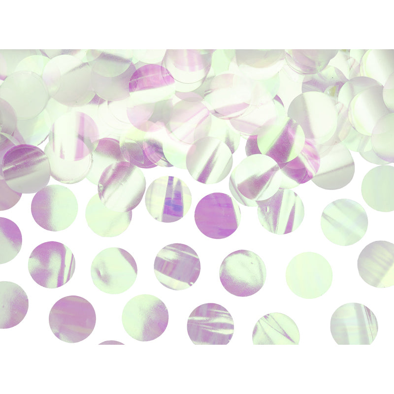 Iridescent Circle Confetti