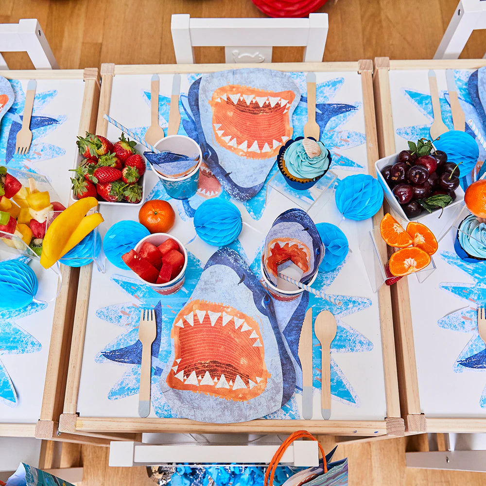 Jawsome Shark Paper Placemats 12ct