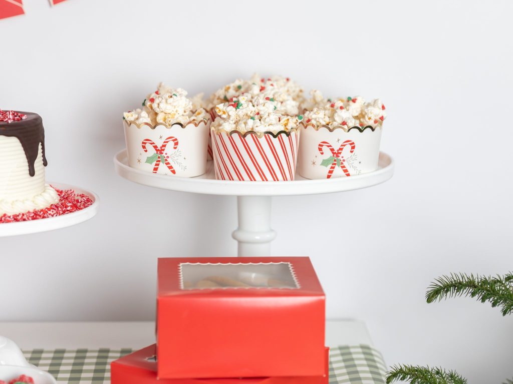 Candy Cane Jumbo Food Cups 40ct